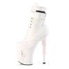 Pleaser - RAPTURE1020STRLT Bottes de plateforme, Pole dance chaussures - Blanc Product image